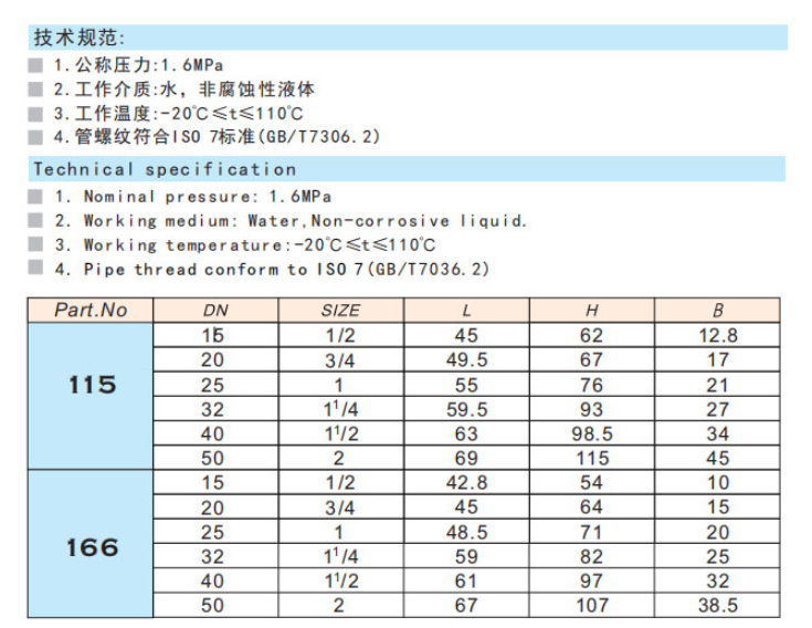 埃美柯黄铜带锁闸阀技术参数